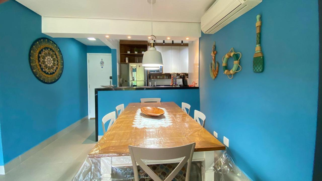 Pe Na Areia - Sol E Mar Enseada Apartamento Guarujá Exterior foto
