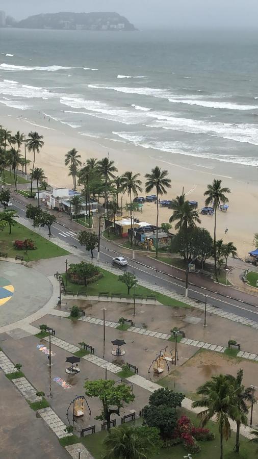 Pe Na Areia - Sol E Mar Enseada Apartamento Guarujá Exterior foto